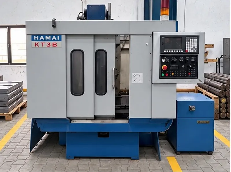 JASSCO cnc vertical machining centre (800 × 400 mm) at the Ghiloth, Neemrana manufacturing unit