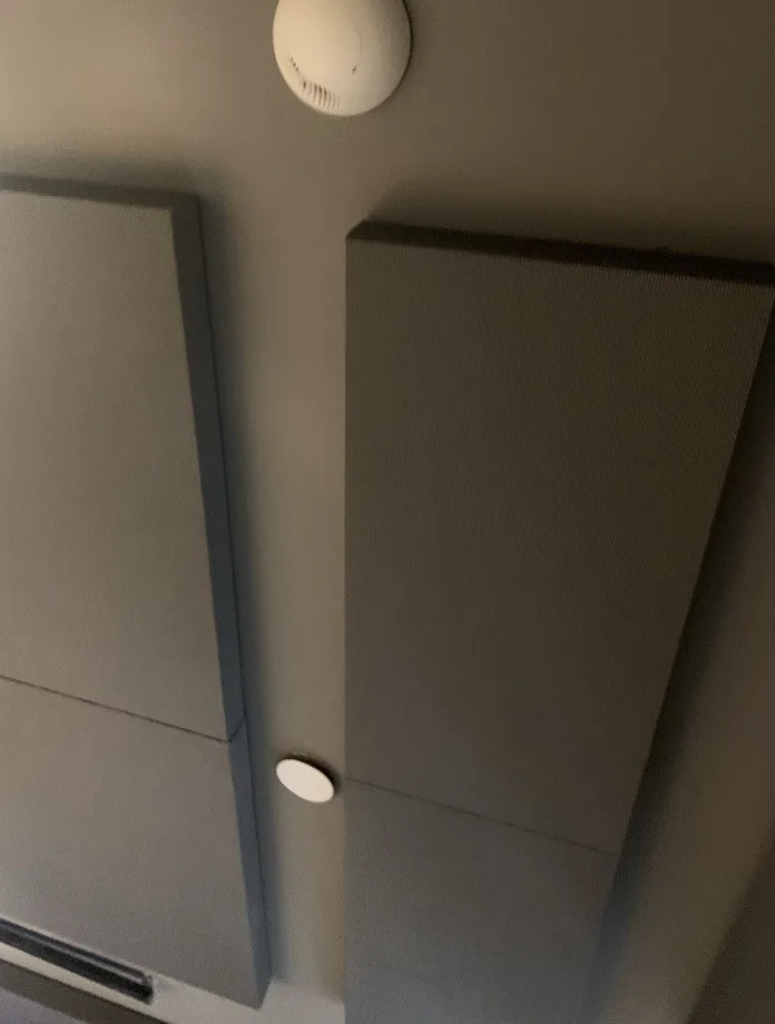 Ceiling and wall acoustic panels
