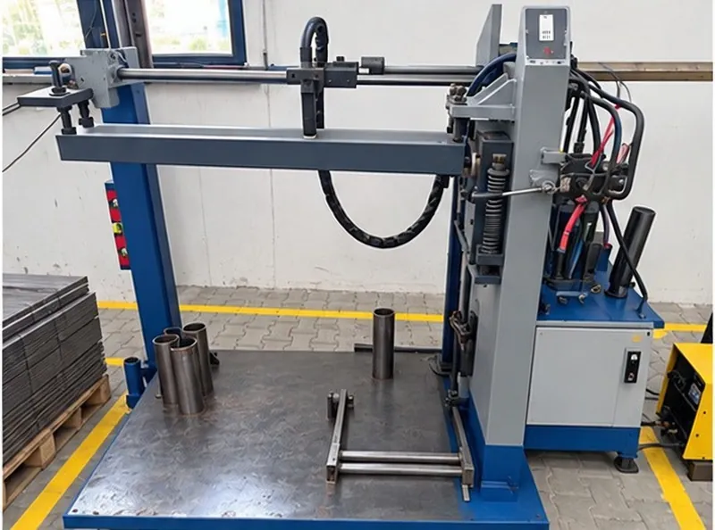 JASSCO spm linear welding machines at the Ghiloth, Neemrana manufacturing unit